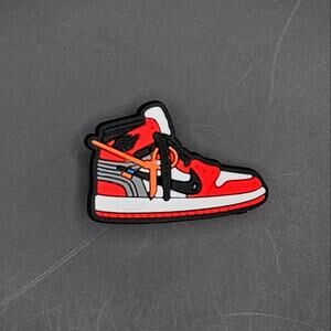 (5/$15) Air Jordan Off White Croc Charm